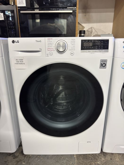 Masina de spalat rufe 9kg LG F4WV509S1E, factura si garantie 12 luni
