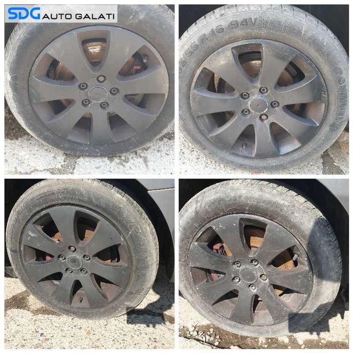Set 4 Jante Roti Aliaj 5x112 205 55 16 R16 Audi A4 B7 2005 - 2008 [0248]