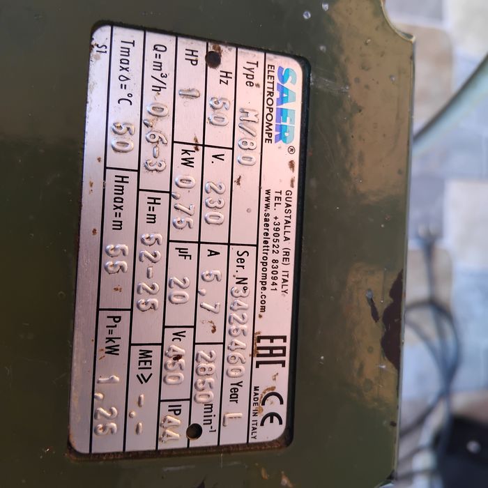 Vînd idrofor Imera/ adus din Italia