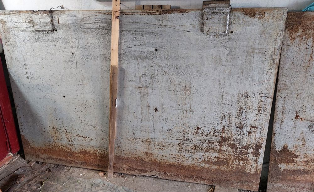 Продам створки ворот гаражные