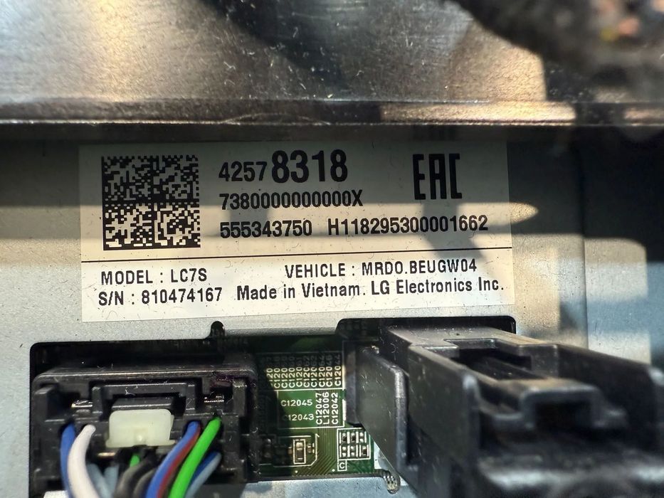 DISPLAY NAVIGATIE NAVI CD MULTIMEDIA OPEL ASTRA K 1.4 BENZINA 2019 COD OEM 42578318 2015-2021