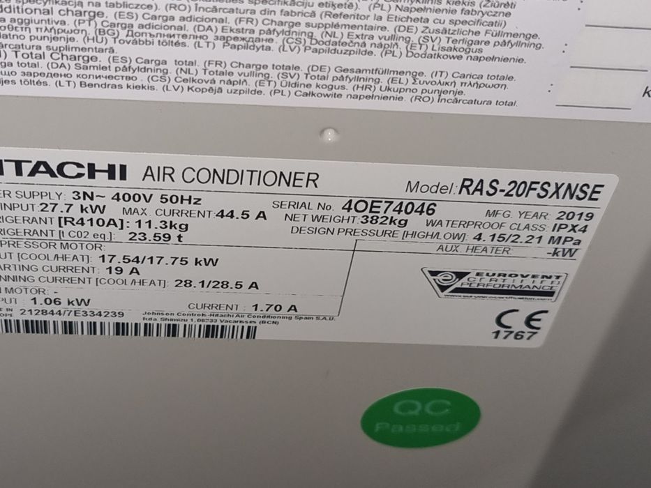 Pompa de caldura -aer conditionat