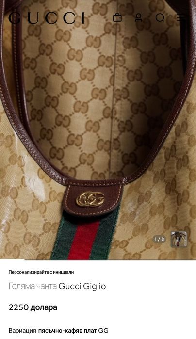 GUCCI Giglio Crystal canvas-big