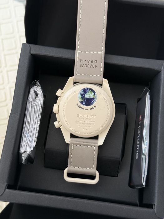 Omega Swatch Mission on Earth Dessert
