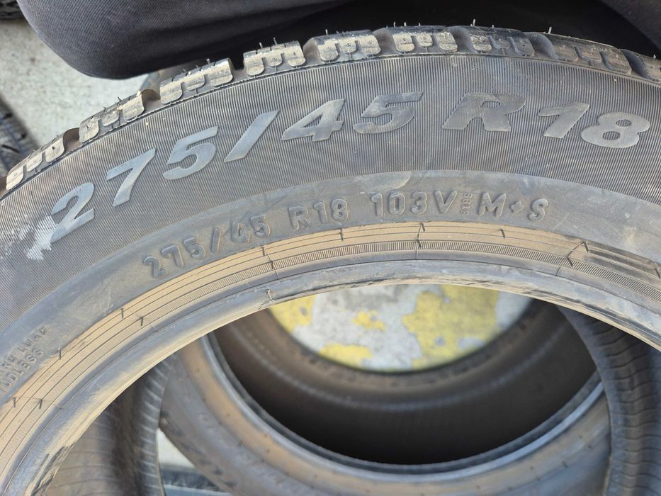 2 Anvelope M+S IARNA - 275/45/18 - PIRELLI - NOU - DOT 2016 !