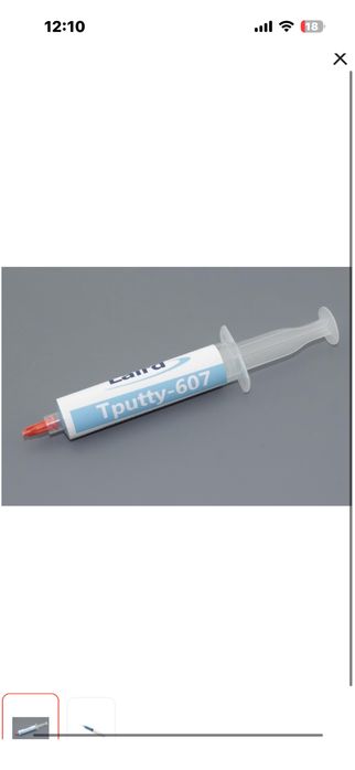 Термопрокладка laird tputty 607. 10gr