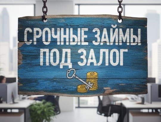 Деньги под залог. Кредит под залог. Рефинансирование.