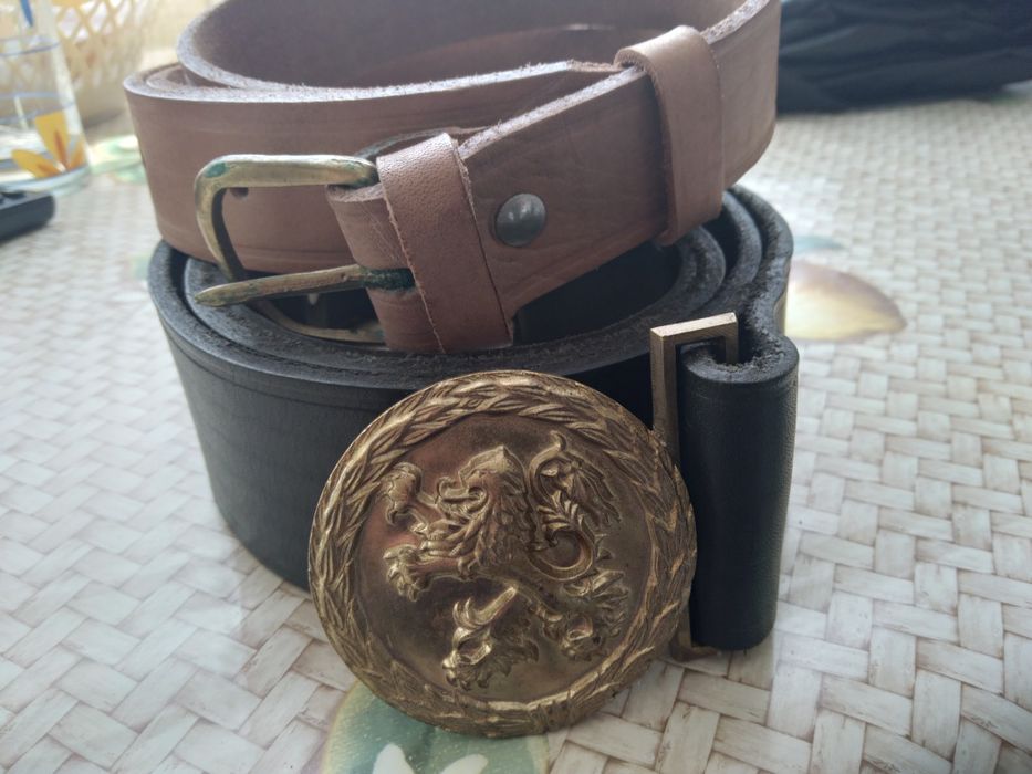 Кожен колан/естествена кожа/.