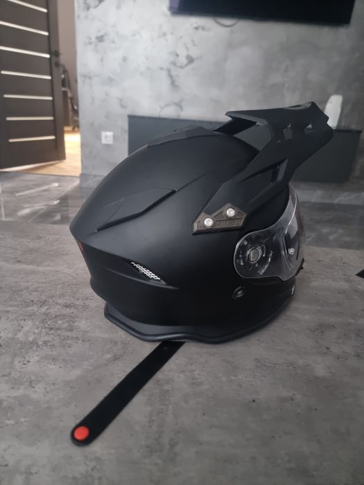 Cască Moto JUST1 J34 Pro Solid Black Matt - Mărimea L - Ca Nouă + Garanție