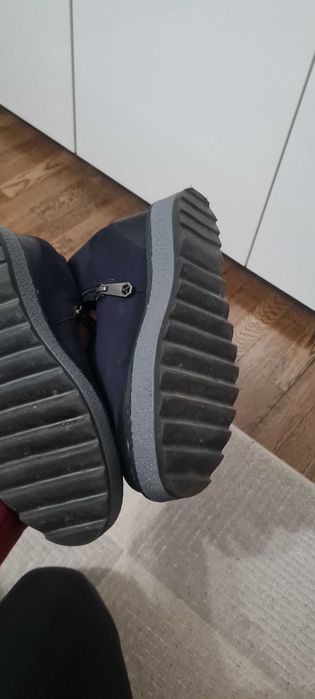 Дамски ботуши от естествен велур