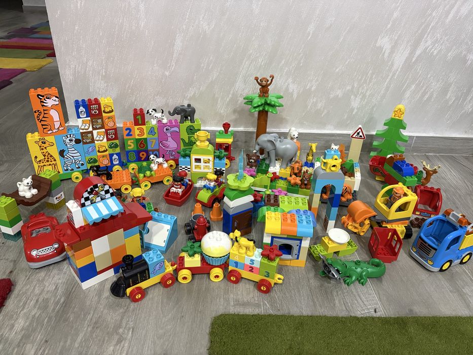 Seturi Lego Duplo in stare impecabila apx.400 piese