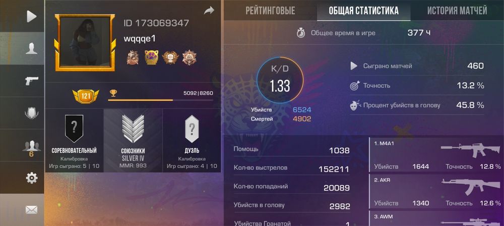 Стандофф2 аккаунт