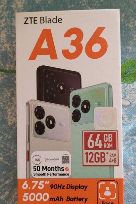 zte blade a36 сотка новый