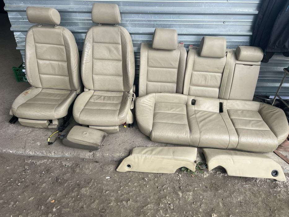 Кожен салон за Audi A6 4f C6 седан и комби Ауди а6 бежав за части кожи