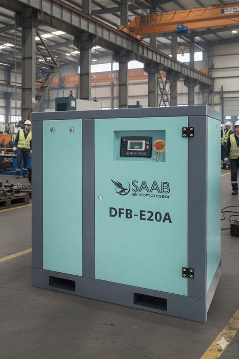 Винтовой воздушный компрессор 22кв vintovoy havo kompressor Saab 22kw