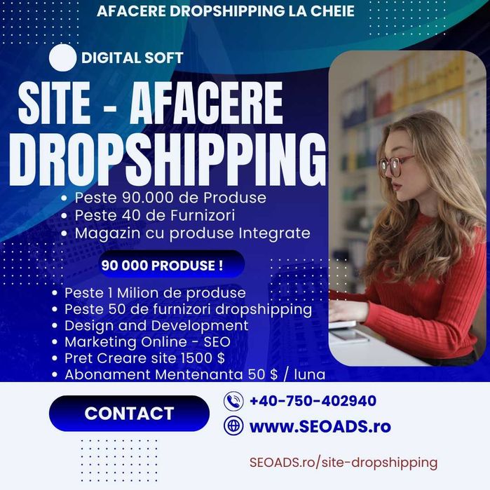Creare Magazin Online Dropshipping - Magento 2 - Wordpress, Shopify cv