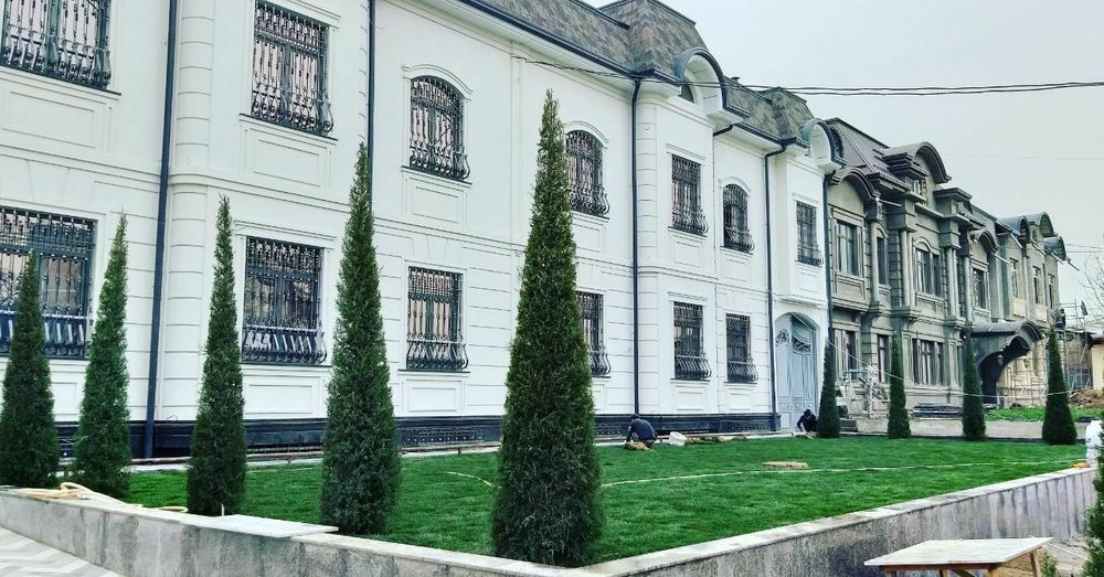 Поссев бренд газоны Готовый рулонные газоны Автопалив поливная система