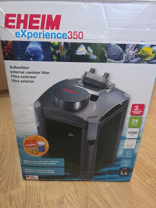 Eheim Experience 350 - външен филтър с пълнеж субстрат и гъби