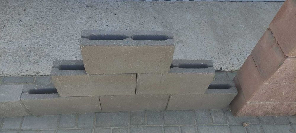 Облицовачный рванные пескоблоки, перегородчные блоки,