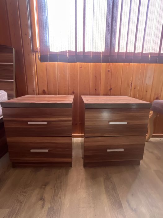 Кравать и матрас  с тумбачками