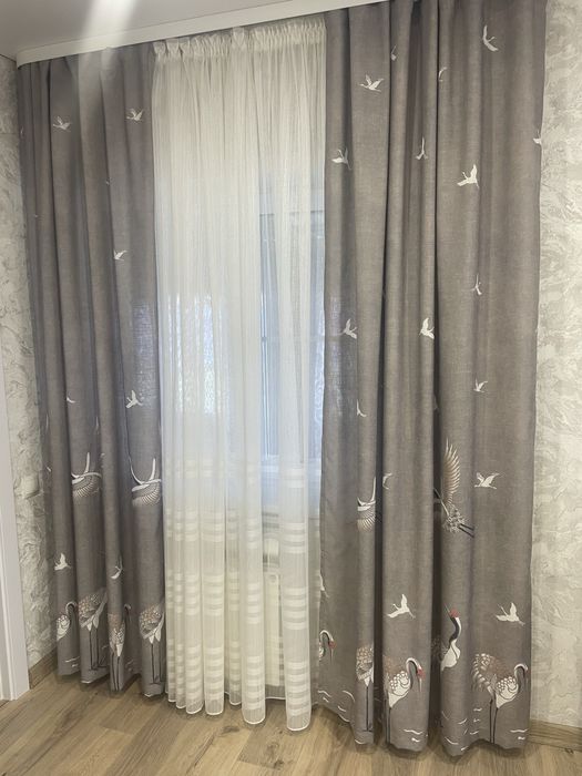 Продам  шторы и тюль ,очень красивые