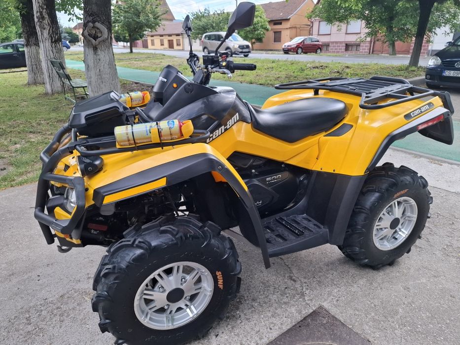 Can Am Outlander 500 Max XT Bombardier 2012 Servo / 500 / 5700 Km / 310 H / Înmatriculat Ro  / Carte R.A.R / Ofer Fiscal