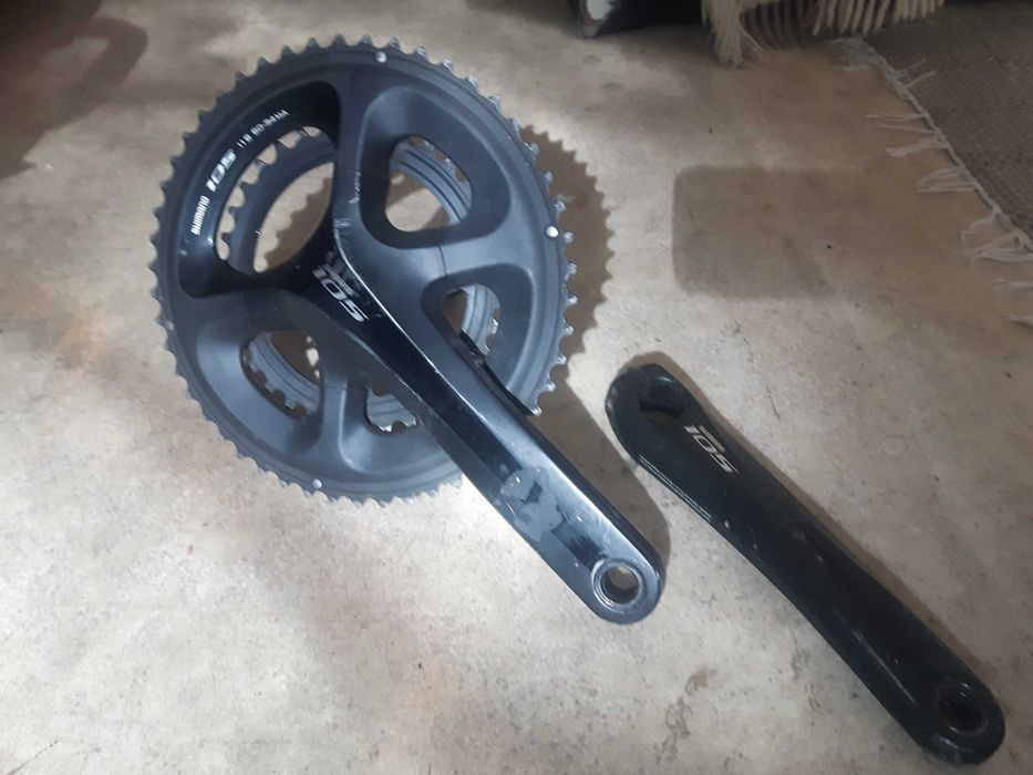 Курбели - FC-5800 / 170mm  Сменено от работещо колело  Курбел Shimano FC-5800 / 170mm