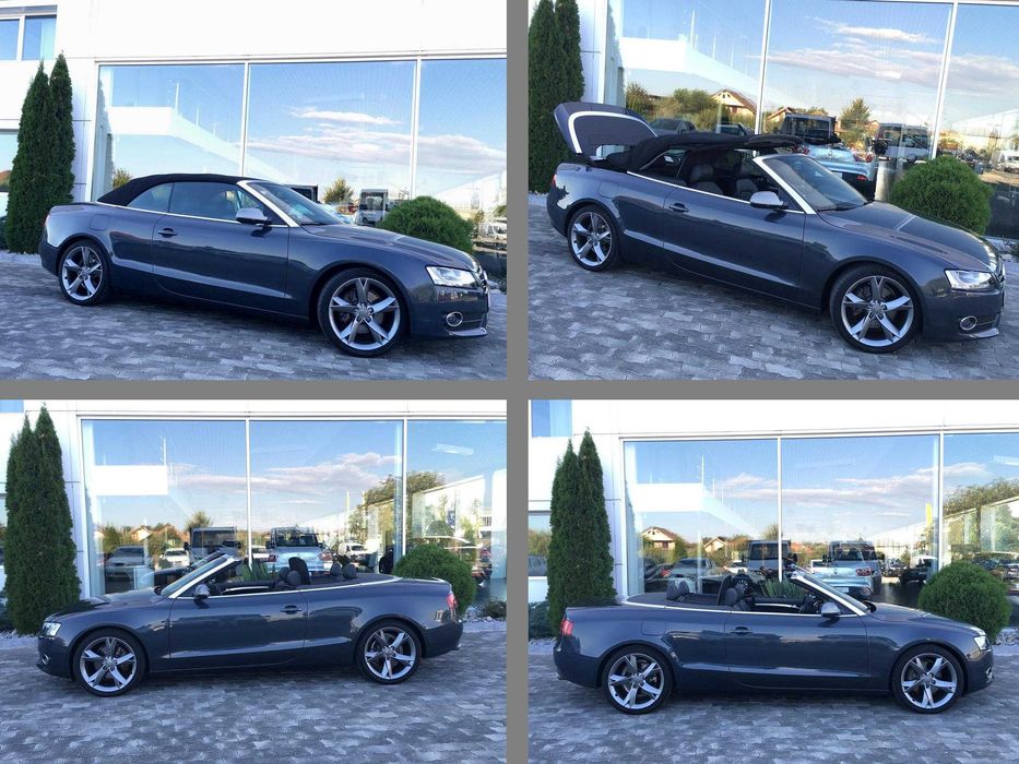 AUDI A5 Cabrio 3.0Tdi 245cp *quattro* Euro5 *2010* Automat / Impecabil