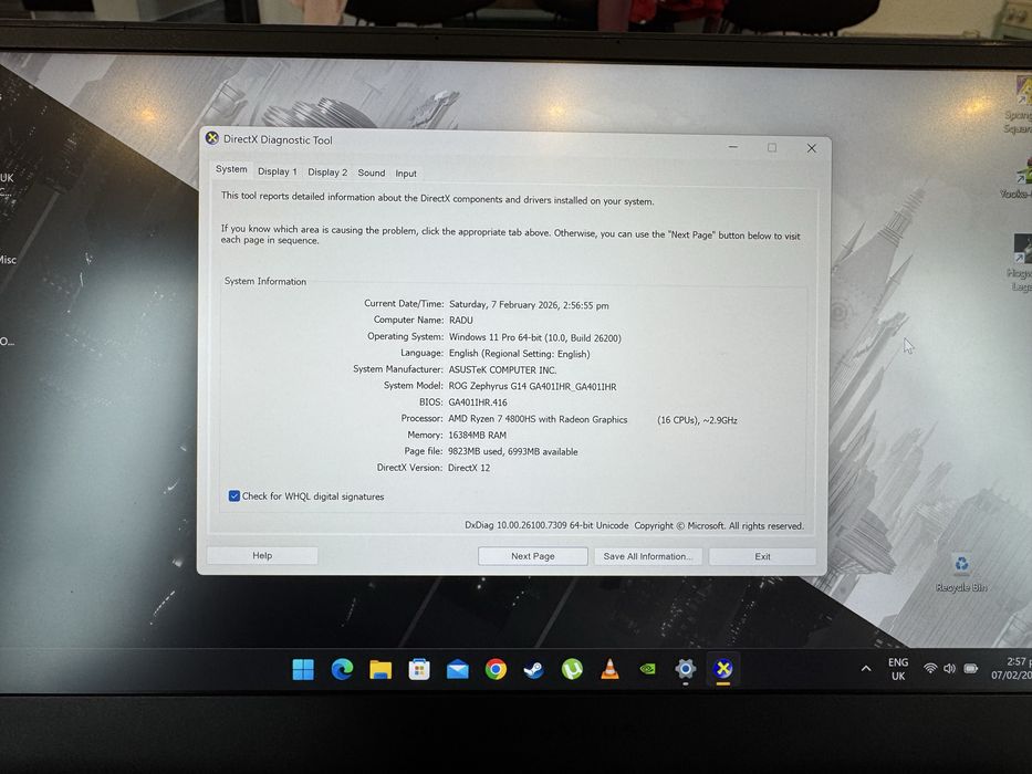 Asus Rog Zephyrus G14