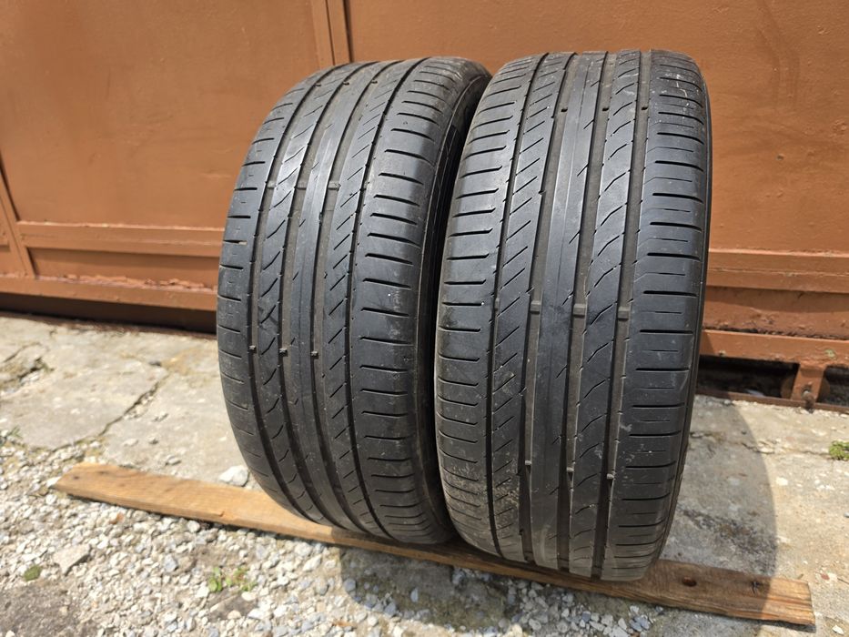 2 бр. летни гуми 235/45/18 Continental DOT 1118 4// mm