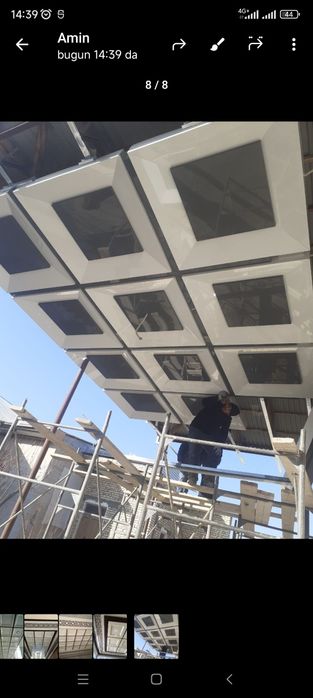 Alukabond oʻrnatish