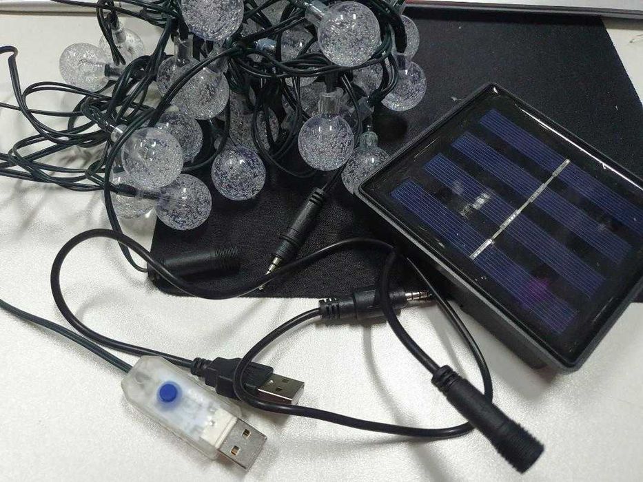 OMERIL Светлинна верига с 50 светодиода цветна