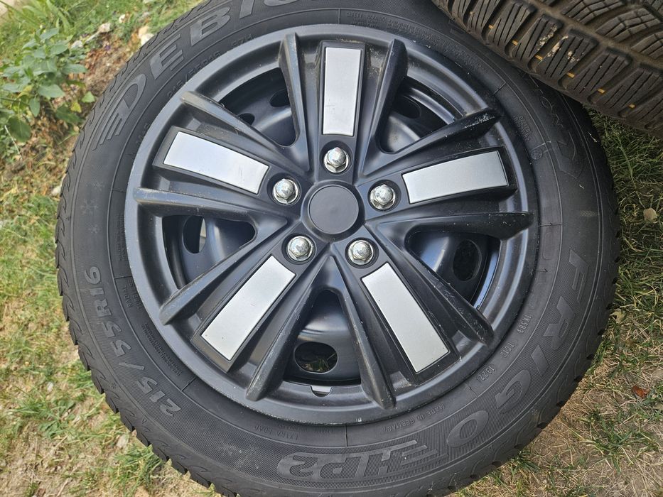 Cauciucuri noi 215/55 R16,  dot 2023, jante noi