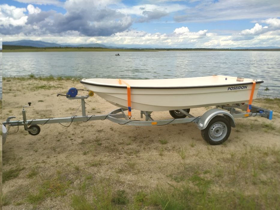Лодка тримаран Poseidon 345 и Yamaha 8 hp