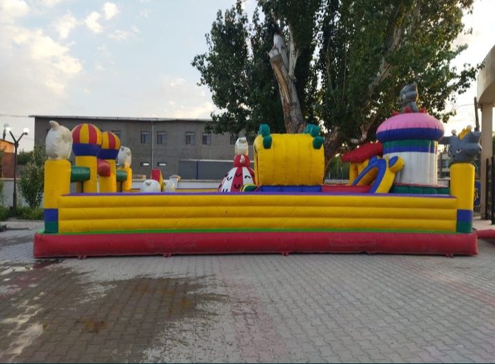 Детский батут с насосом