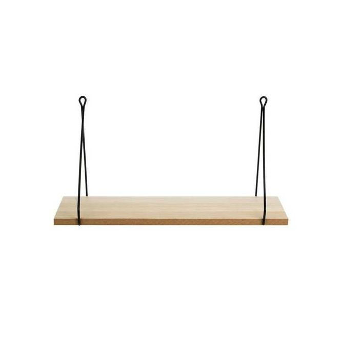 Декоративен рафт Mercado Trade, За стена, 1бр., Бежов