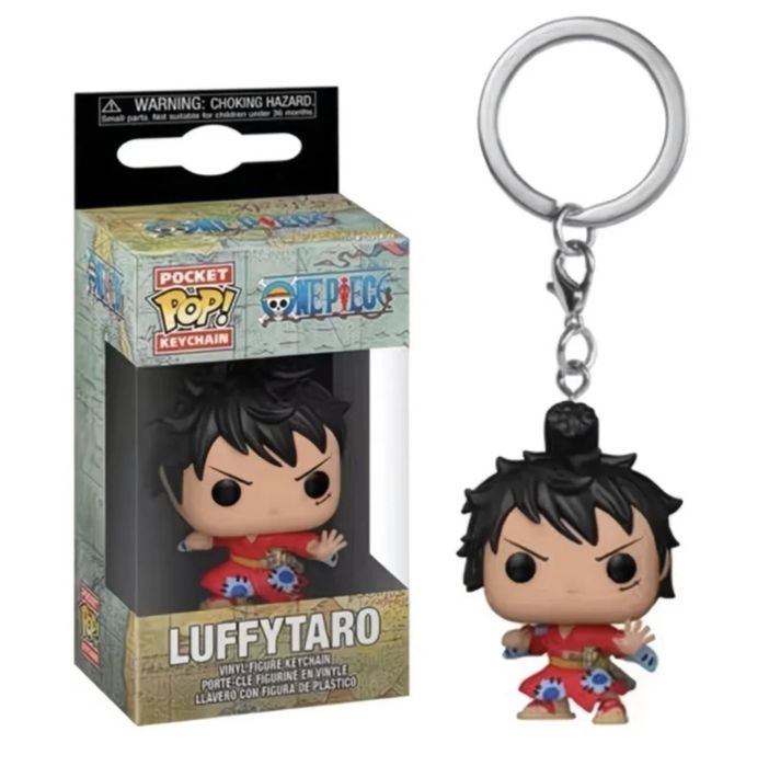 Брелки аниме One Piece и Очень странные дела