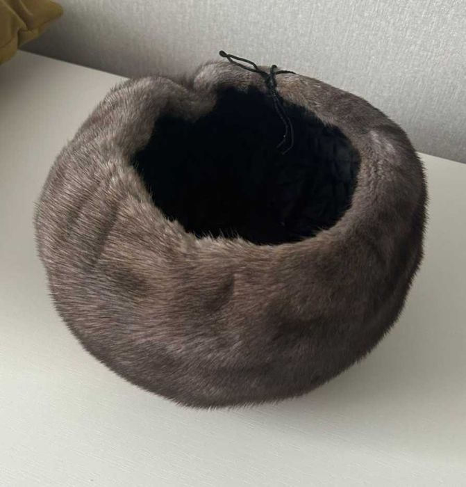 Женский норковый берет