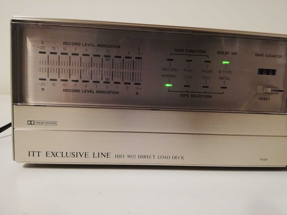 Stereo Cassette Deck ITT model HiFi-9021 - Vintage/Japan/RAR