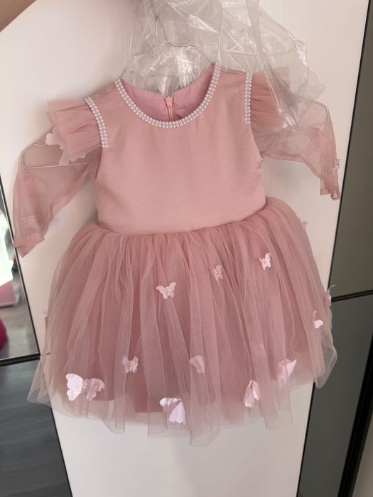 Комплект еднакви рокли мама и бебе/дете