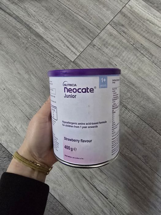 Neocate junior hipoalergenic aroma de capsuni