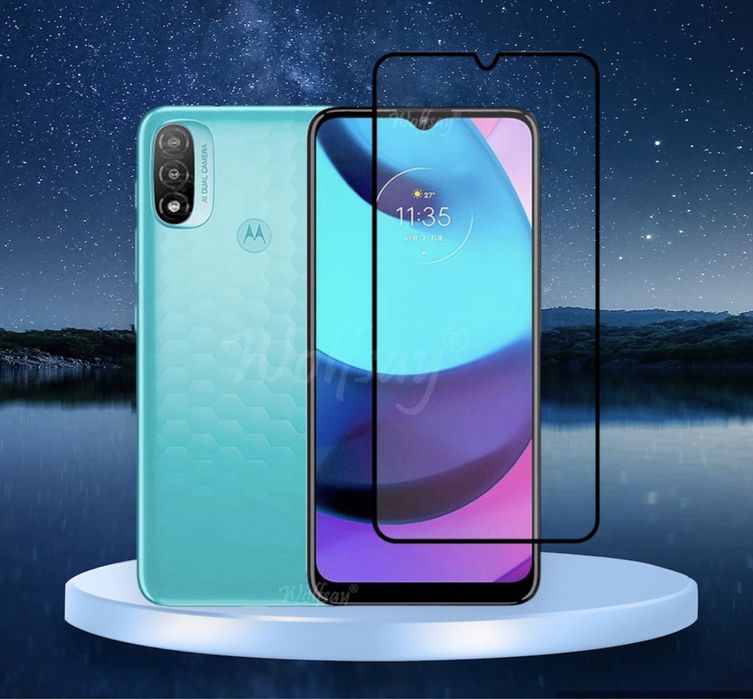 Folie sticla 20D Full Glue pt. Motorola Moto E20 , Moto E40 , Edge 20
