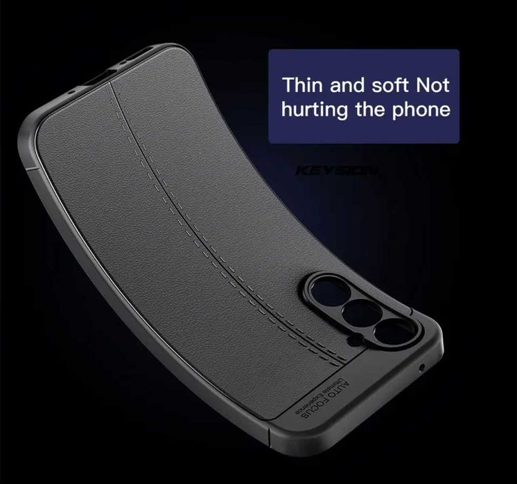 Husa Antisoc model tip PIELE pt. Samsung Galaxy A14 4G , A34 , A54 5G