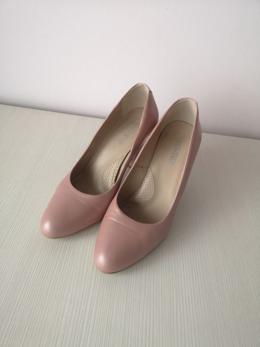 Pantofi piele roz benvenuti