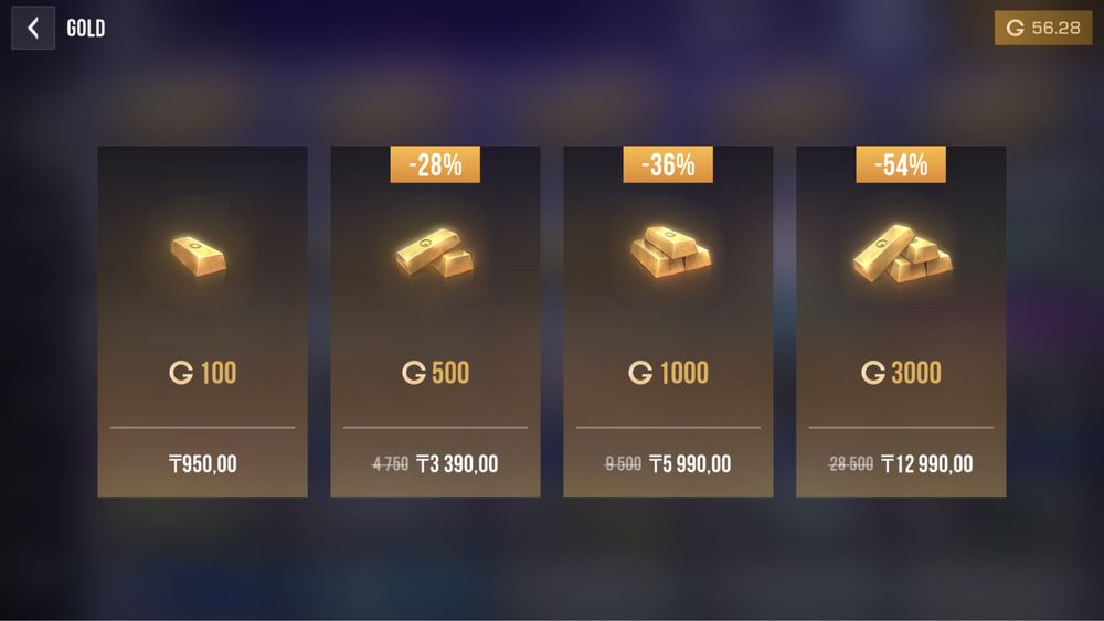 Продам50 голды в стендофе