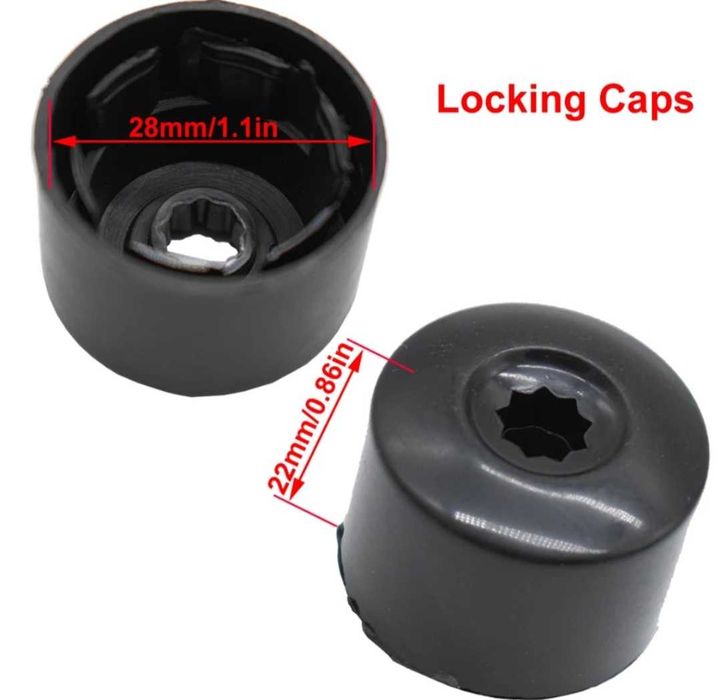 Капачки за гайките на джантите за VW Audi Skoda ауди шкода