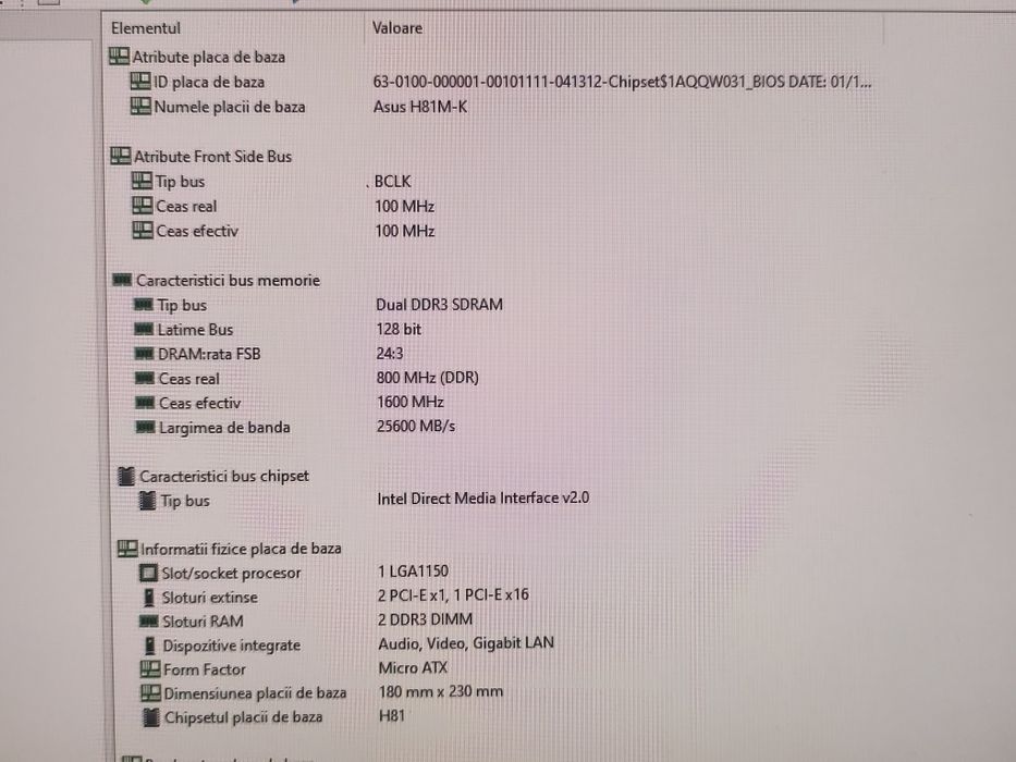 Kit calculator placa baza+procesor+ram