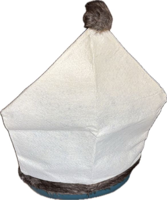 Set 8 huse scaune Craciun, maro, 47x60cm, material moale si durabil