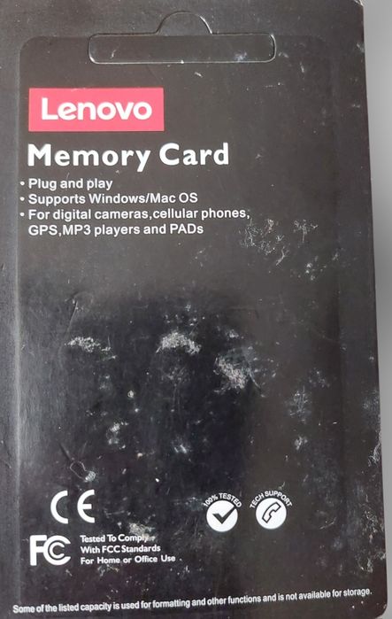 SD card 512 ГБ , Карти памет Леново с капацитет 512 GB