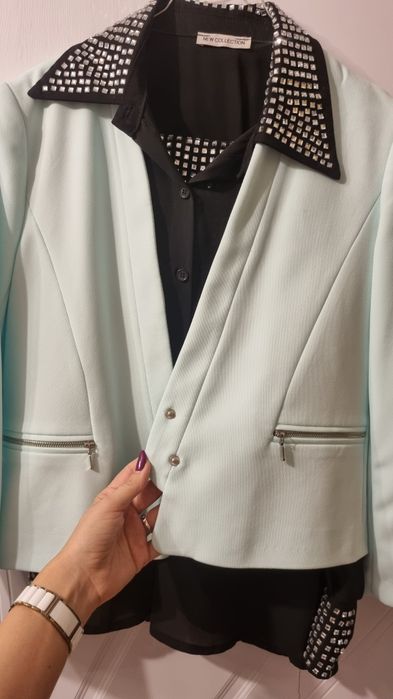 Рокля Numoco, сако Zara, рокля Junona